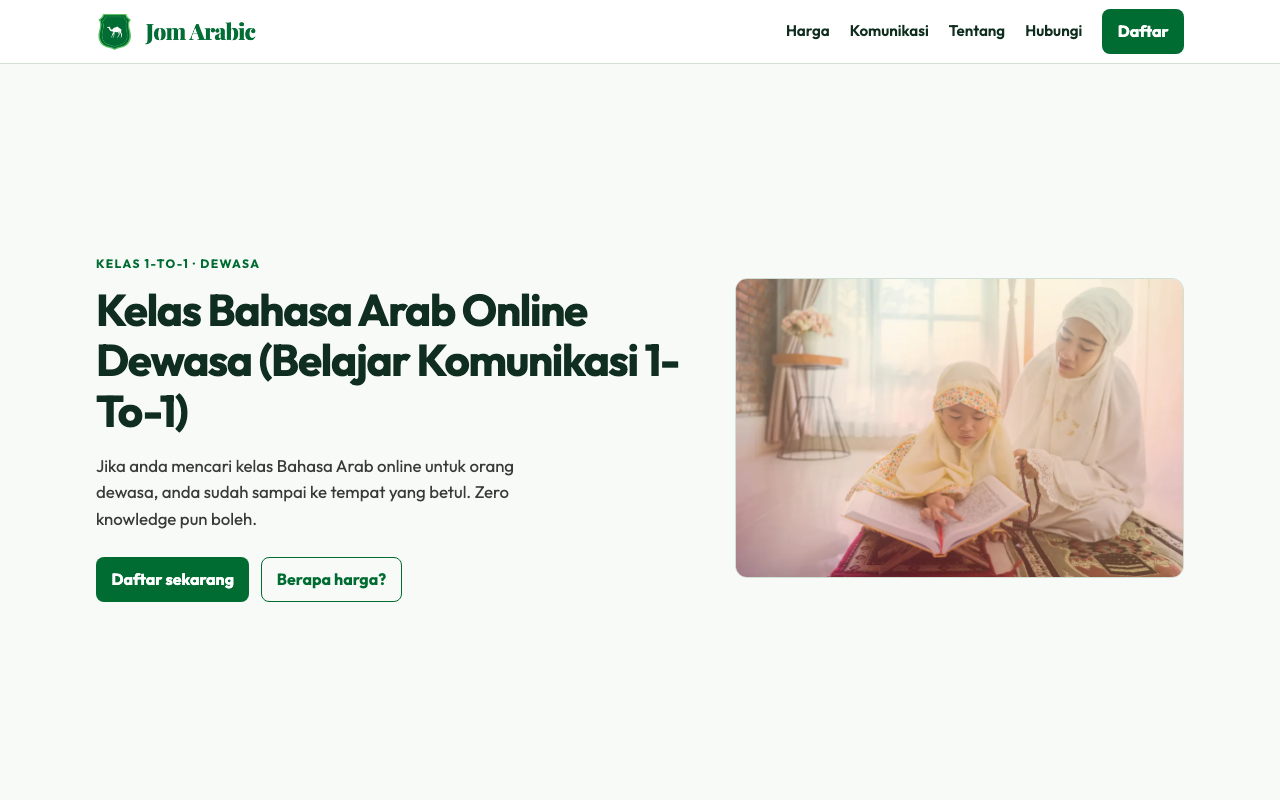 JomArabic screenshot